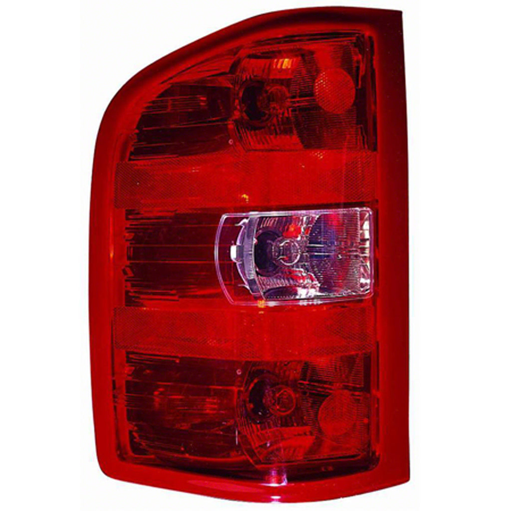 CAPA Certified Driver Side Tail Light Assembly For Chevrolet Pickup Chevy Silverado 25-3500 2011-2014(GM2800207C)
