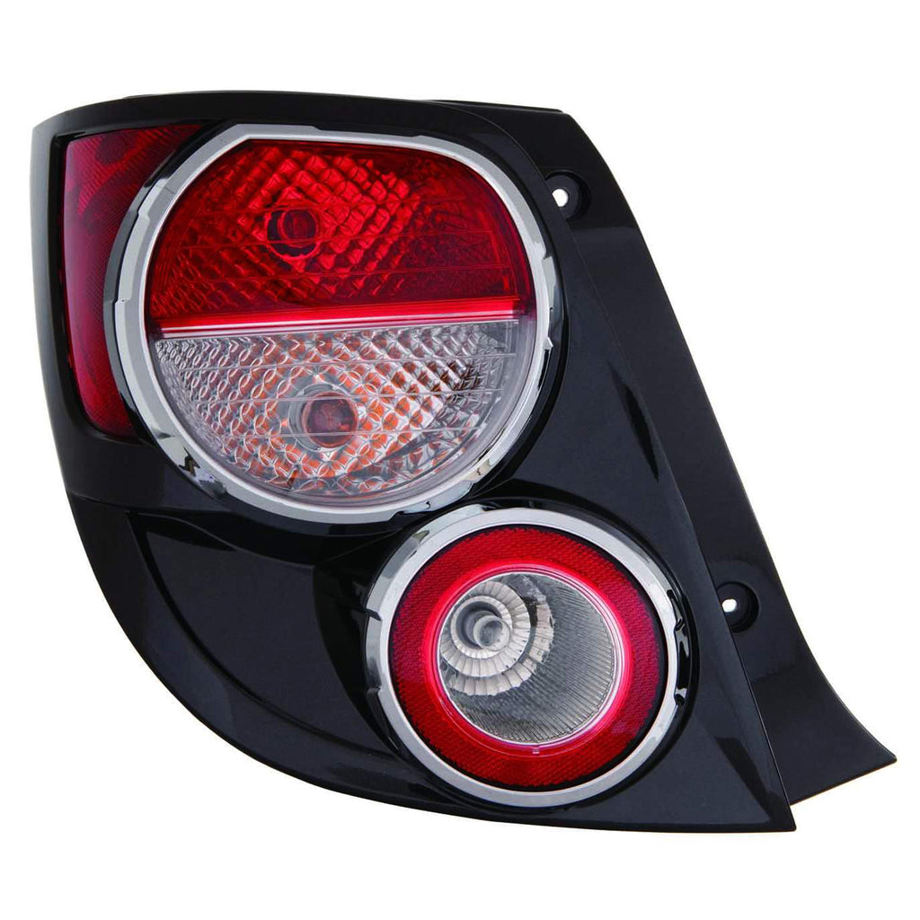 CAPA Certified Driver Side Tail Light Assembly For Chevrolet Sonic Hatchback 2012-2016(GM2800252C)