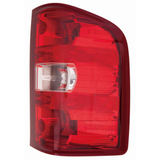 CAPA Certified Passenger Side Tail Light Assembly For Chevrolet Pickup Chevy Silverado 25-3500 2011-2014(GM2801249C)
