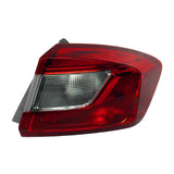 CAPA Certified Passenger Side Outer Tail Light Assembly For Chevrolet Cruze Sedan 2016-2017(GM2805124C)