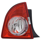 CAPA Certified Driver Side Tail Light For Chevrolet Malibu 2008-2012(GM2818185C)