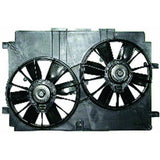 Radiator And Condenser Fan Assembly With Two Fans Side By Side For Chevrolet Camaro 2000-2002(GM3115154)