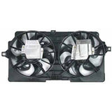 Radiator And Condenser Fan Assembly With Two Fans Side By Side For Chevrolet Venture 2000-2000(GM3115155)
