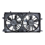 Radiator And Condenser Fan Assembly With Two Fans Side By Side Plastic And Aluminum For Chevrolet Suburban 2015-2020(GM3115264)