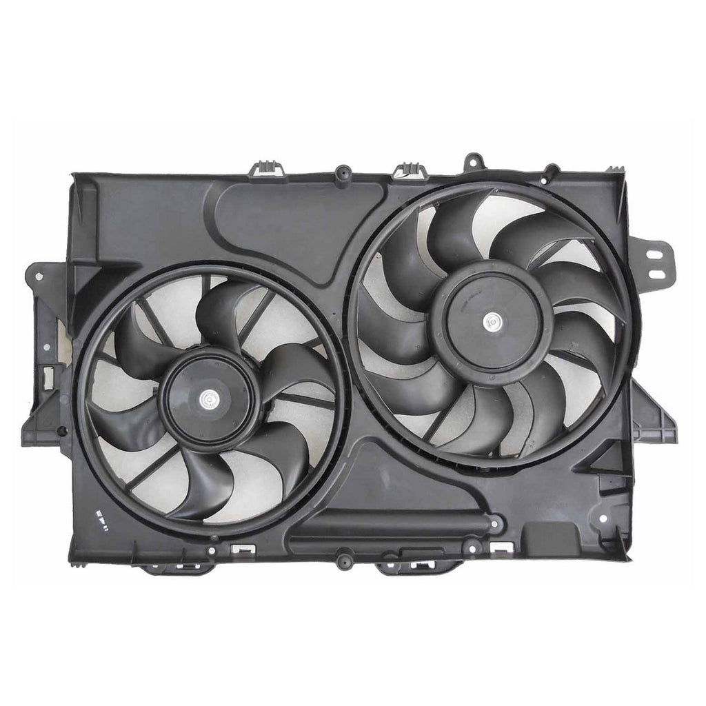 Radiator And Condenser Fan Assembly With Two Fans Side By Side For Chevrolet Equinox 2013-2017(GM3115282)