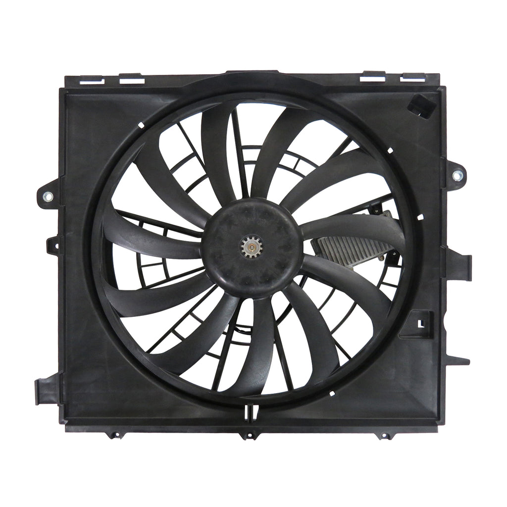 Radiator And Condenser Fan Assembly With One Big Fan For Cadillac Ats 2013-2015(GM3115283)