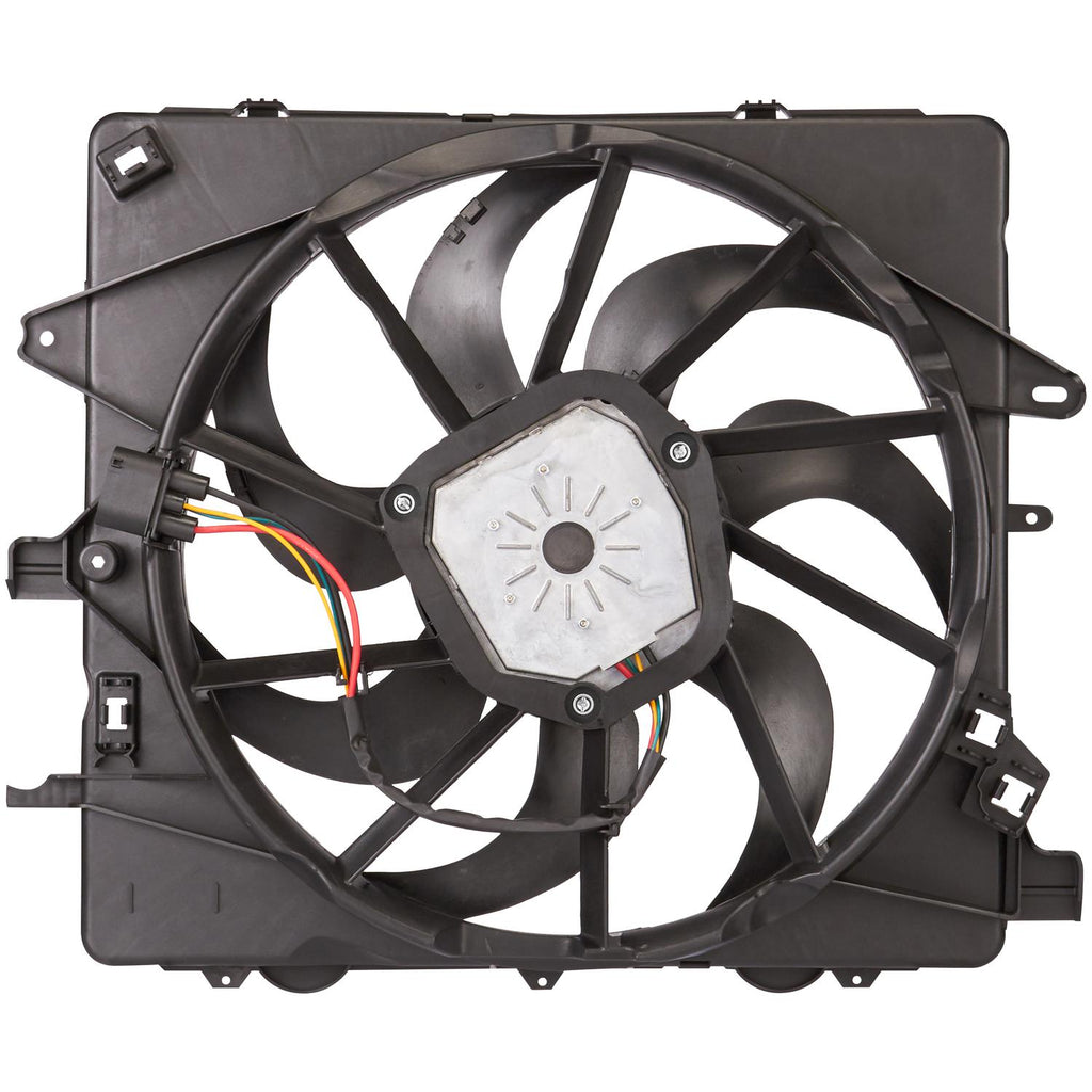 Radiator And Condenser Fan Assembly With One Big Fan For Cadillac Ats Coupe 2015-2019(GM3115285)