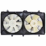 Radiator And Condenser Fan Assembly With Two Fans Side By Side For Chevrolet Caprice Ppv 2014-2017(GM3115286)