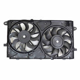 Radiator And Condenser Fan Assembly With Two Fans Side By Side For Buick Regal (2011-) 2014-2017(GM3115289)