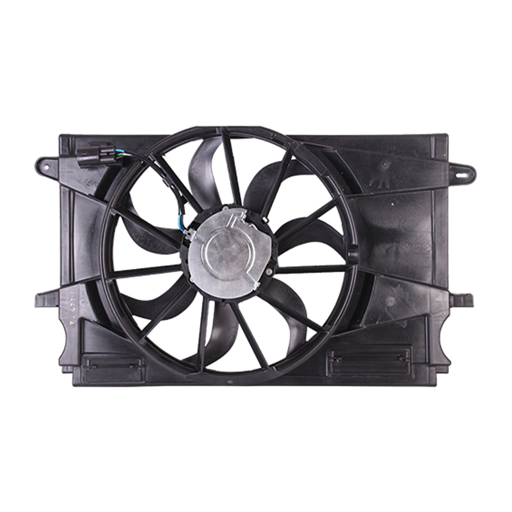 Radiator And Condenser Fan Assembly With One Big Fan For Chevrolet Cruze Sedan 2016-2016(GM3115290)
