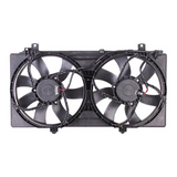 Radiator And Condenser Fan Assembly With Two Fans Side By Side For Chevrolet Camaro 2010-2011(GM3115294)