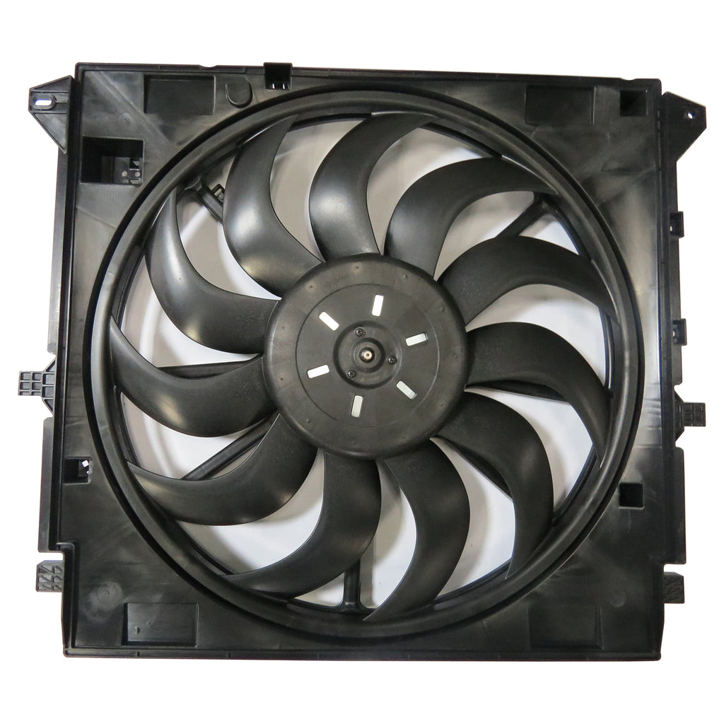 Radiator And Condenser Fan Assembly With One Big Fan For Chevrolet Colorado 2015-2021(GM3115304)