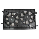Radiator And Condenser Fan Assembly With Two Fans Side By Side For Chevrolet Volt 2016-2019(GM3115308)