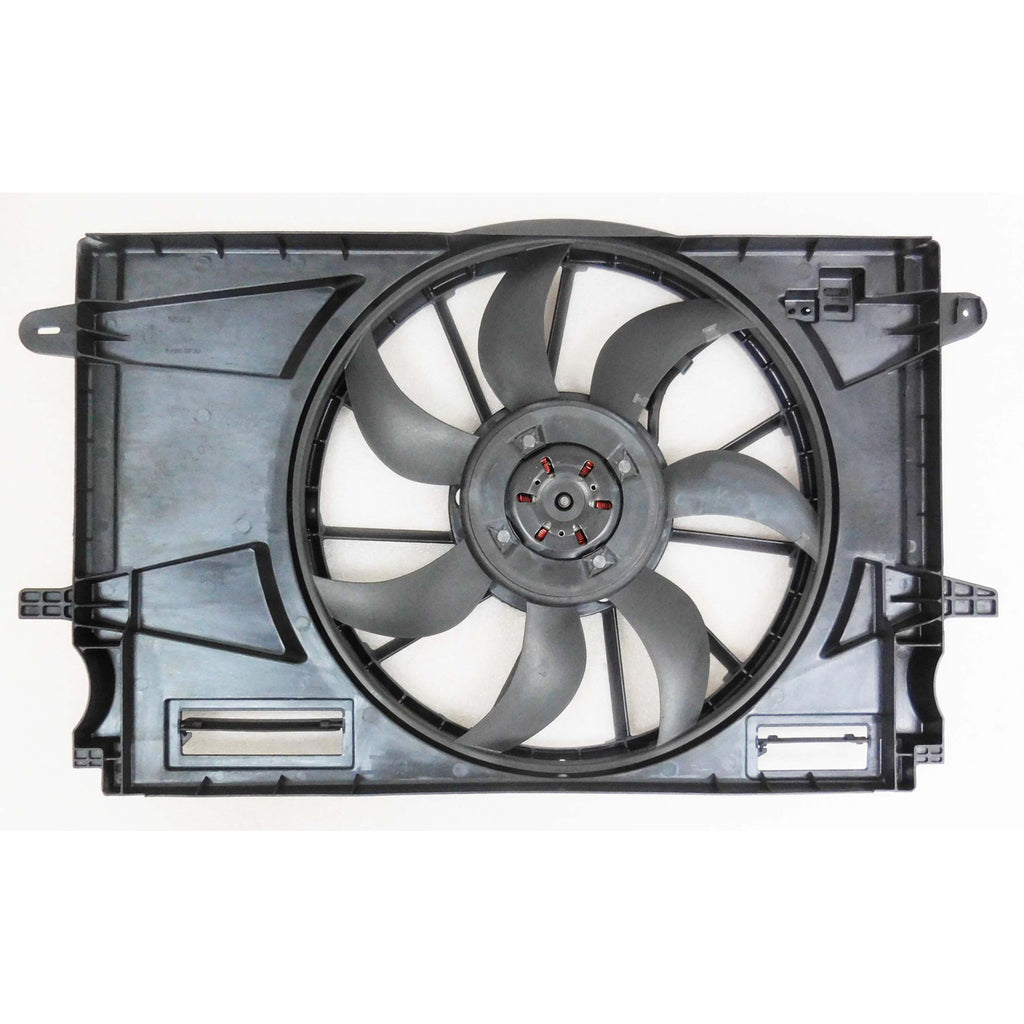 Radiator And Condenser Fan Assembly With One Big Fan For Chevrolet Cruze Sedan 2017-2019(GM3115310)