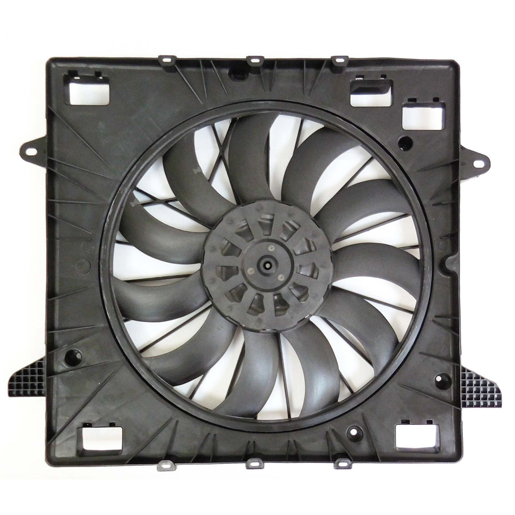 Radiator And Condenser Fan Assembly With One Big Fan For Cadillac Xt5 2020-2022(GM3115321)