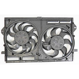Radiator And Condenser Fan Assembly With Two Fans Side By Side 2.0 Liter L4 Turbocharged For Buick Envision 2016-2020(GM3115325)