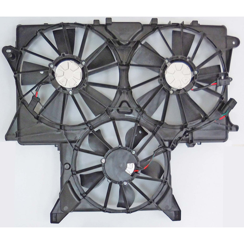 Triple Radiator And Condenser Fan Assembly For Chevrolet Pickup Chevy Silverado 1500 2019-2021(GM3115332)