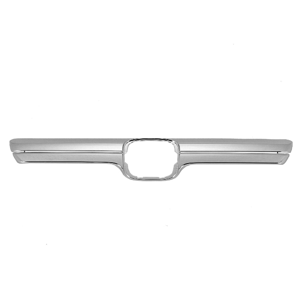 CAPA Certified Center Upper Grille Molding [with Emblem Hole] For Japan Built Ex And Ex-l Models For Honda Crv 2007-2009(HO1210124C)