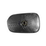Passenger Side Door Mirearor Glass Assembly [encased In Backing] For Honda Accord Coupe 2000-2002(HO1325118)
