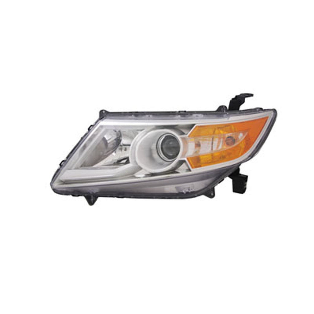 CAPA Certified Driver Side Hid Headlight Lens And Housing For Honda Odyssey 2011-2013(HO2502143C)