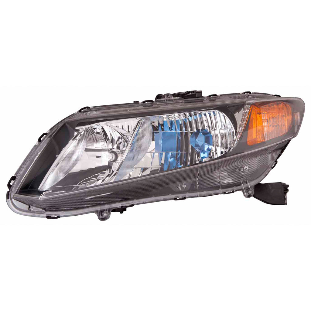 CAPA Certified Driver Side Headlight Assembly For Honda Civic Hybrid 2012-2012(HO2502145C)
