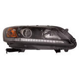CAPA Certified Driver Side Halogen Headlight Assembly For Honda Accord Sedan 2013-2015(HO2502151C)