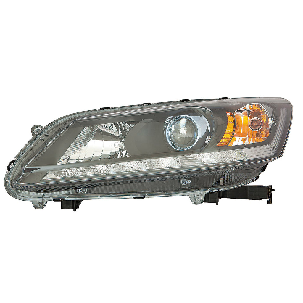 CAPA Certified Driver Side Halogen Headlight Assembly For Honda Accord Hybrid 2014-2015(HO2502166C)