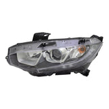 Driver Side Halogen Headlight Assembly For Honda Civic Hatchback 2017-2021(HO2502173V)