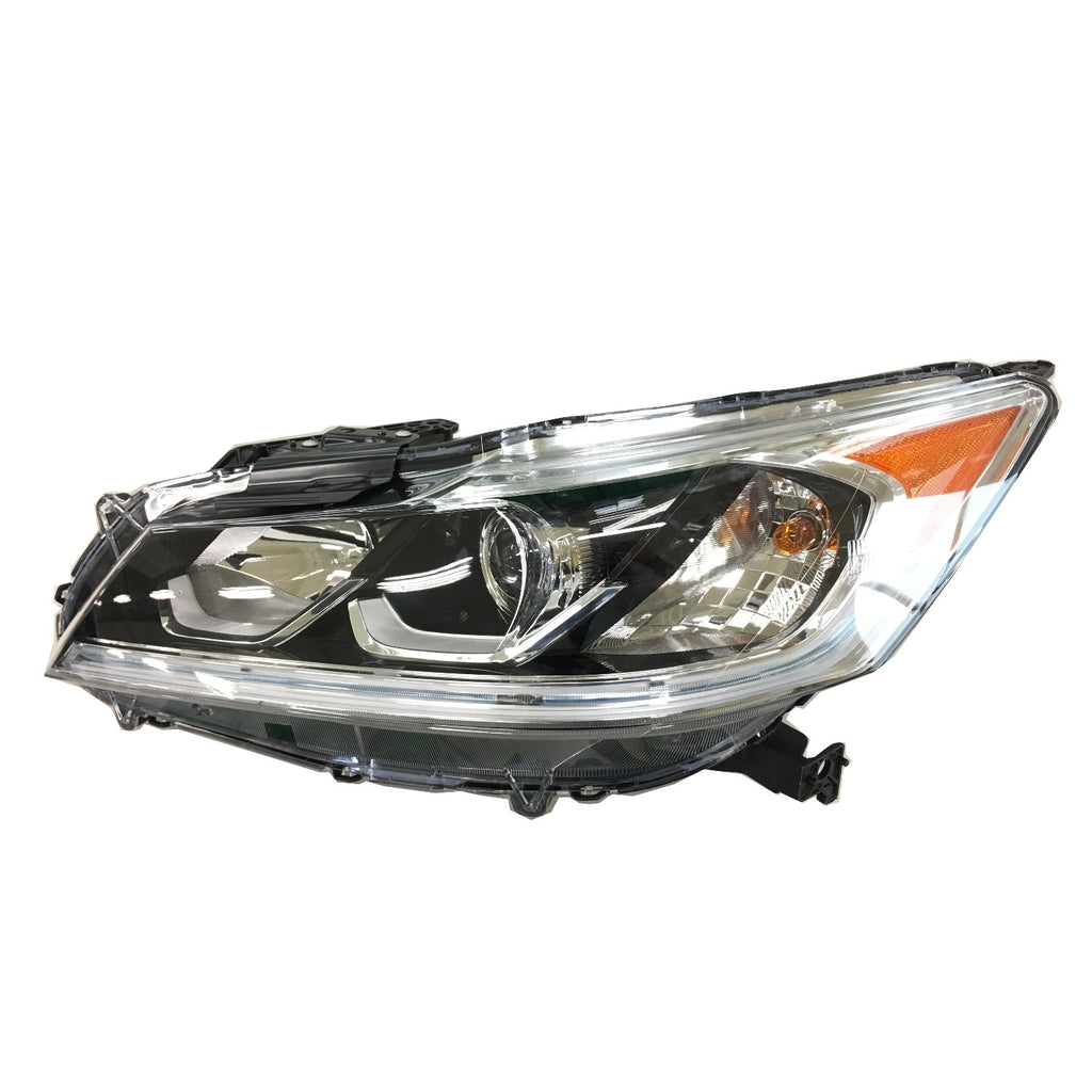 CAPA Certified Driver Side Halogen Headlight Assembly For Honda Accord Hybrid 2017-2017(HO2502177C)