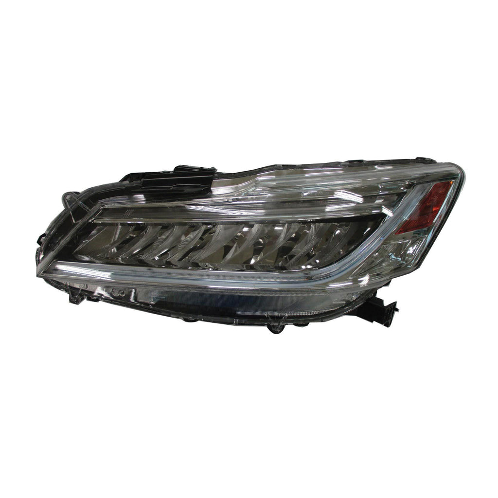 CAPA Certified Driver Side Led Headlight Assembly For Honda Accord Hybrid 2017-2017(HO2502178C)