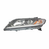 CAPA Certified Driver Side Halogen Headlight Assembly For Honda Accord Coupe 2016-2017(HO2502179C)