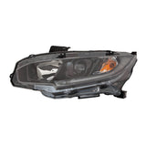 CAPA Certified Driver Side Halogen Headlight Assembly For Honda Civic Hatchback 2019-2021(HO2502192C)
