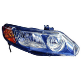 CAPA Certified Passenger Side Headlight Lens And Housing For Honda Civic Sedan 2006-2008(HO2503125C)