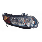 CAPA Certified Passenger Side Headlight Assembly For Honda Civic Coupe 2006-2009(HO2503133C)