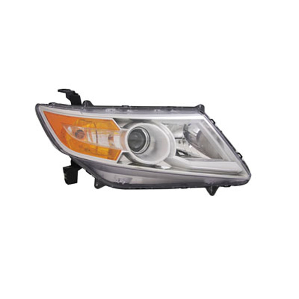 Reconditioned Oe Passenger Side Hid Headlight Lens And Housing For Honda Odyssey 2011-2013(HO2503143R)