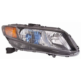 Reconditioned Oe Passenger Side Headlight Assembly For Honda Civic Hybrid 2012-2012(HO2503145R)