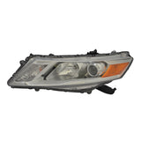 CAPA Certified Passenger Side Halogen Headlight Assembly For Honda Accord Crosstour 2013-2015(HO2503155C)