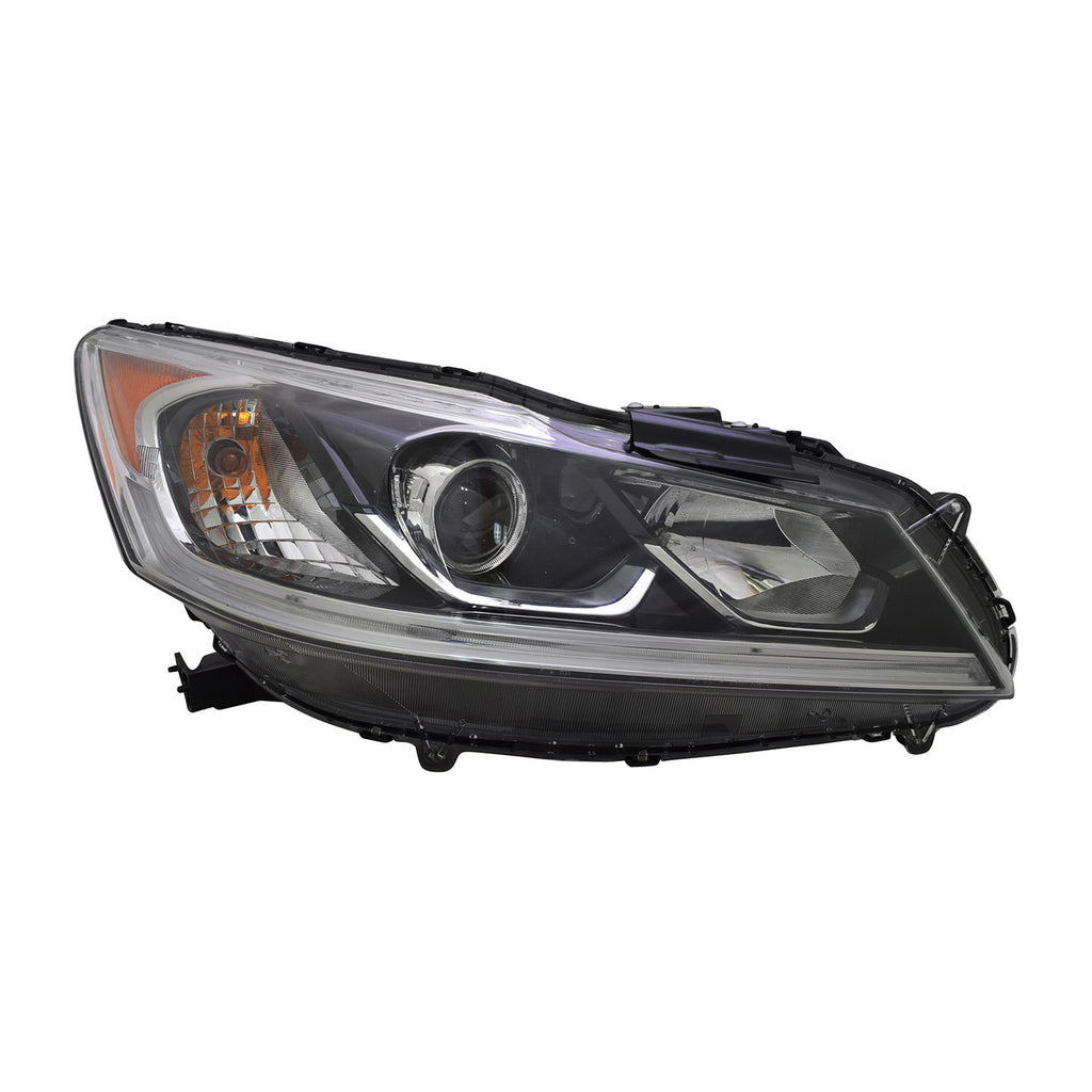 CAPA Certified Passenger Side Halogen Headlight Assembly For Honda Accord Sedan 2016-2017(HO2503169C)