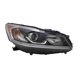 CAPA Certified Passenger Side Halogen Headlight Assembly For Honda Accord Sedan 2016-2017(HO2503169C)