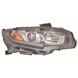CAPA Certified Passenger Side Halogen Headlight Assembly For Honda Civic Hatchback 2017-2021(HO2503173C)