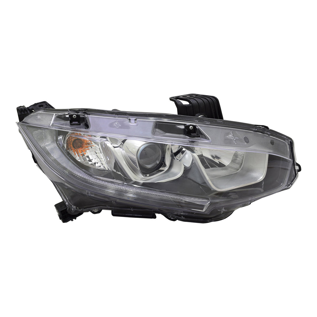 Passenger Side Halogen Headlight Assembly For Honda Civic Hatchback 2017-2021(HO2503173V)