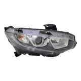 Passenger Side Halogen Headlight Assembly For Honda Civic Hatchback 2017-2021(HO2503173V)
