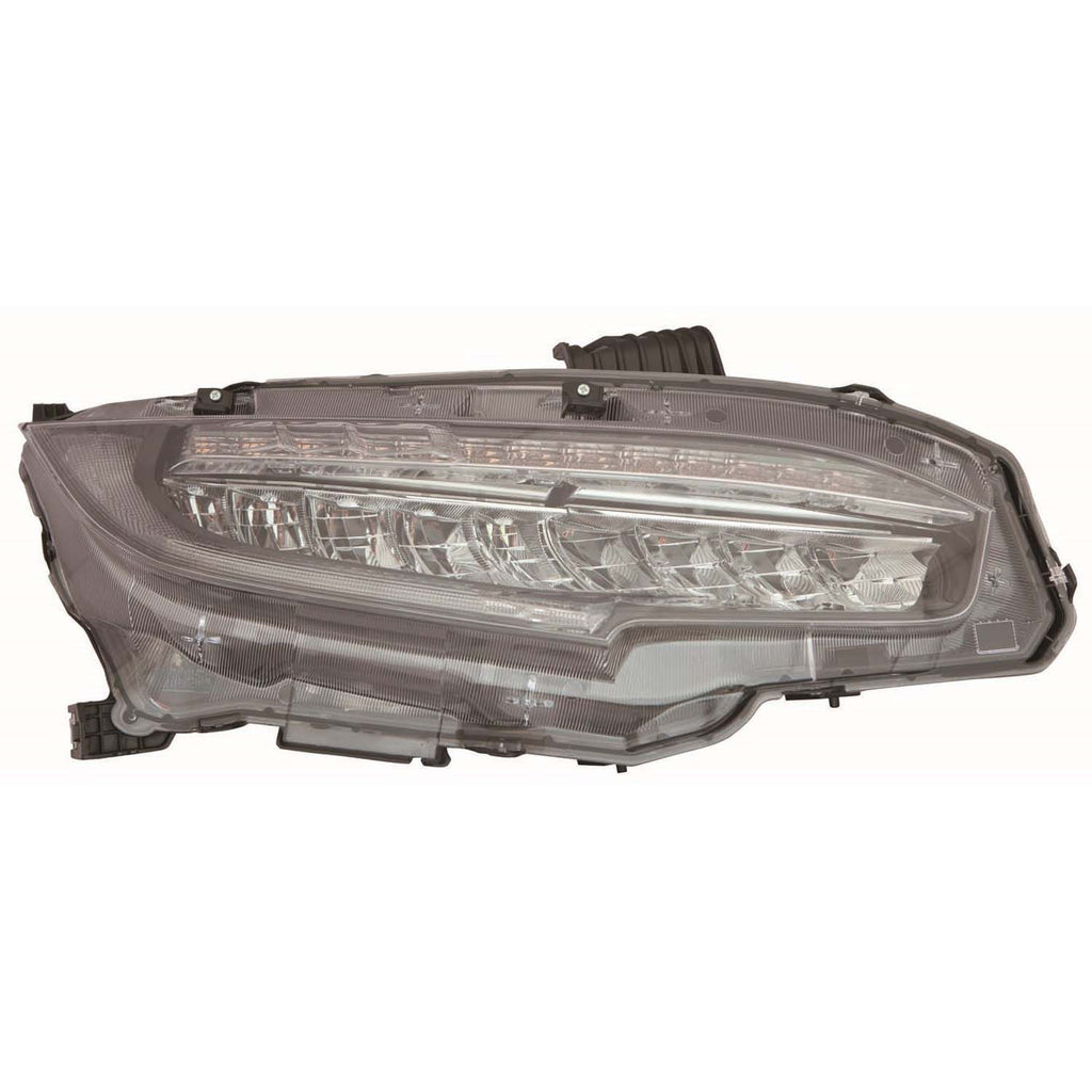 CAPA Certified Passenger Side Led Headlight Assembly For Honda Civic Hatchback Type-r 2017-2021(HO2503176C)