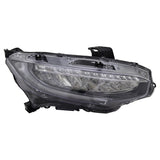 CAPA Certified Passenger Side Led Headlight Assembly For Honda Civic Coupe 2019-2019(HO2503195C)