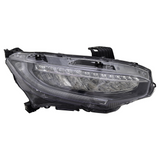 CAPA Certified Passenger Side Led Headlight Assembly For Honda Civic Coupe 2019-2019(HO2503195C)