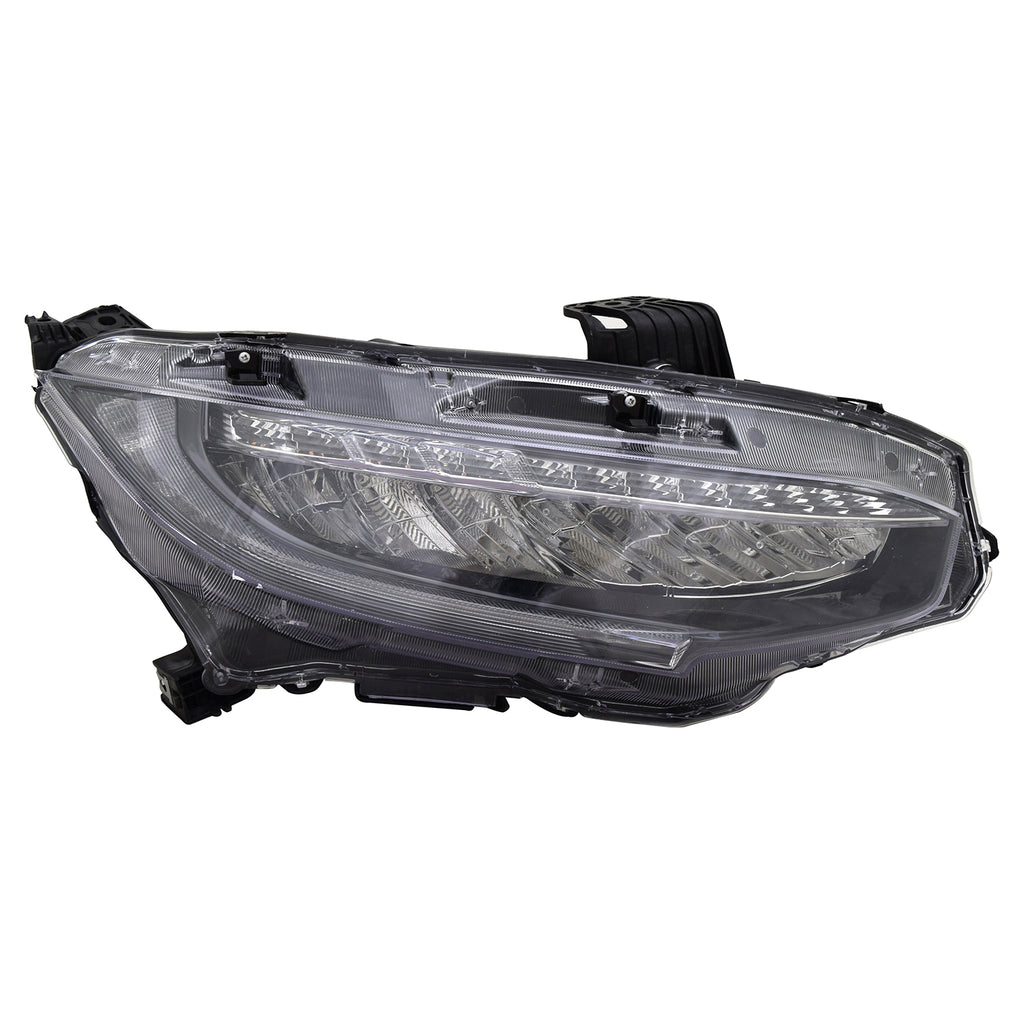 Passenger Side Led Headlight Assembly For Honda Civic Coupe 2019-2019(HO2503195)