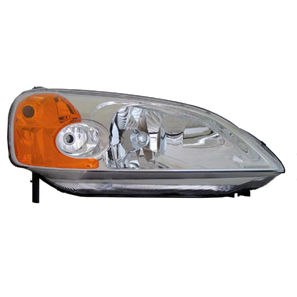 Reconditioned Oe Passenger Side Headlight Lens And Housing For Honda Civic Coupe 2001-2003(HO2519102R)
