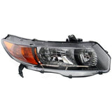 Reconditioned Oe Passenger Side Headlight Lens And Housing For Honda Civic Coupe 2006-2008(HO2519111R)