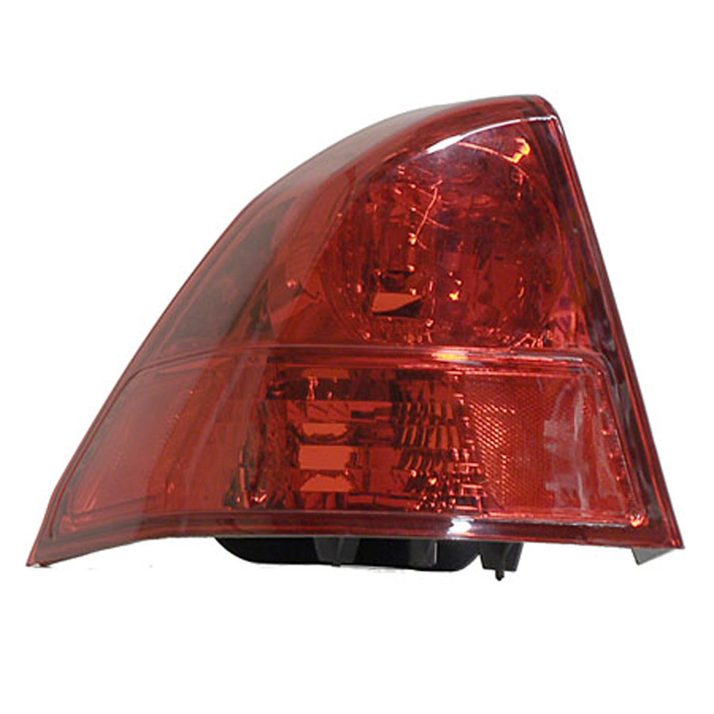 CAPA Certified Driver Side Outer Tail Light Lens And Housing For Honda Civic Hybrid 2003-2005(HO2800153C)