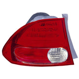 Reconditioned Oe Driver Side Outer Tail Light Assembly For Honda Civic Hybrid 2006-2008(HO2800166R)